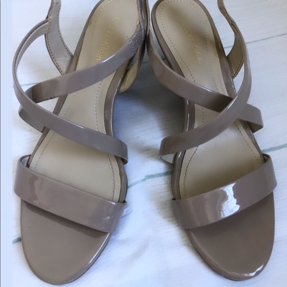 Calvin Klein wedge sandal